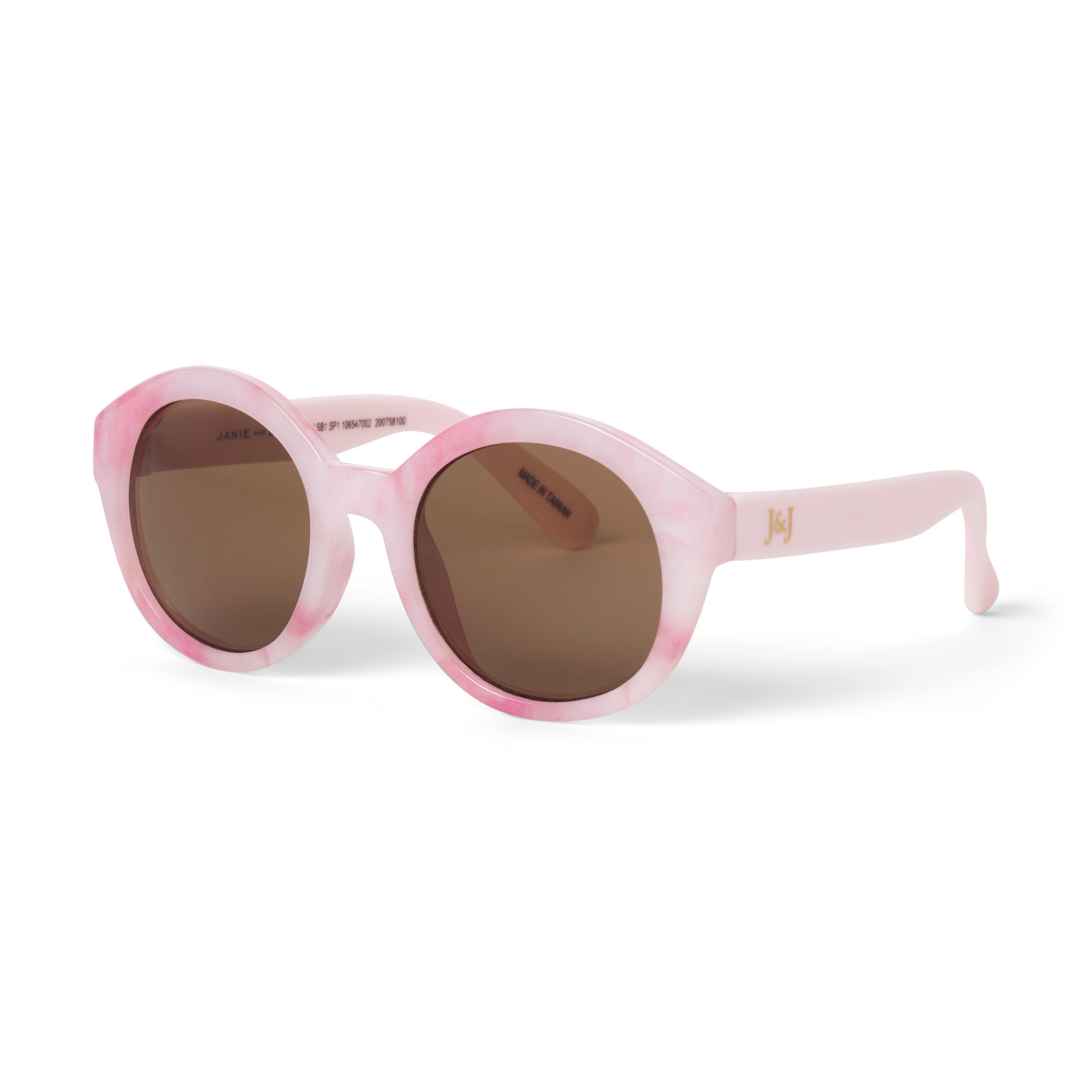Marbled Round Sunglasses  image number 1