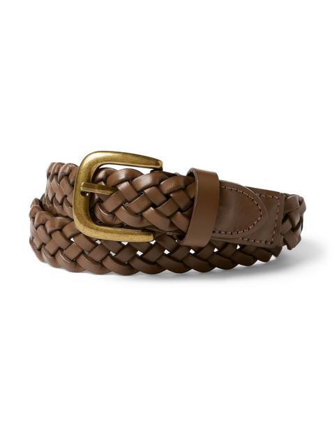 Braided Leather Belt