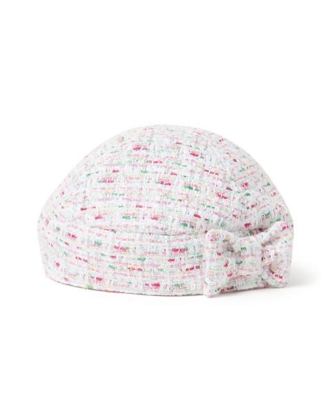 Tweed Bow Beret