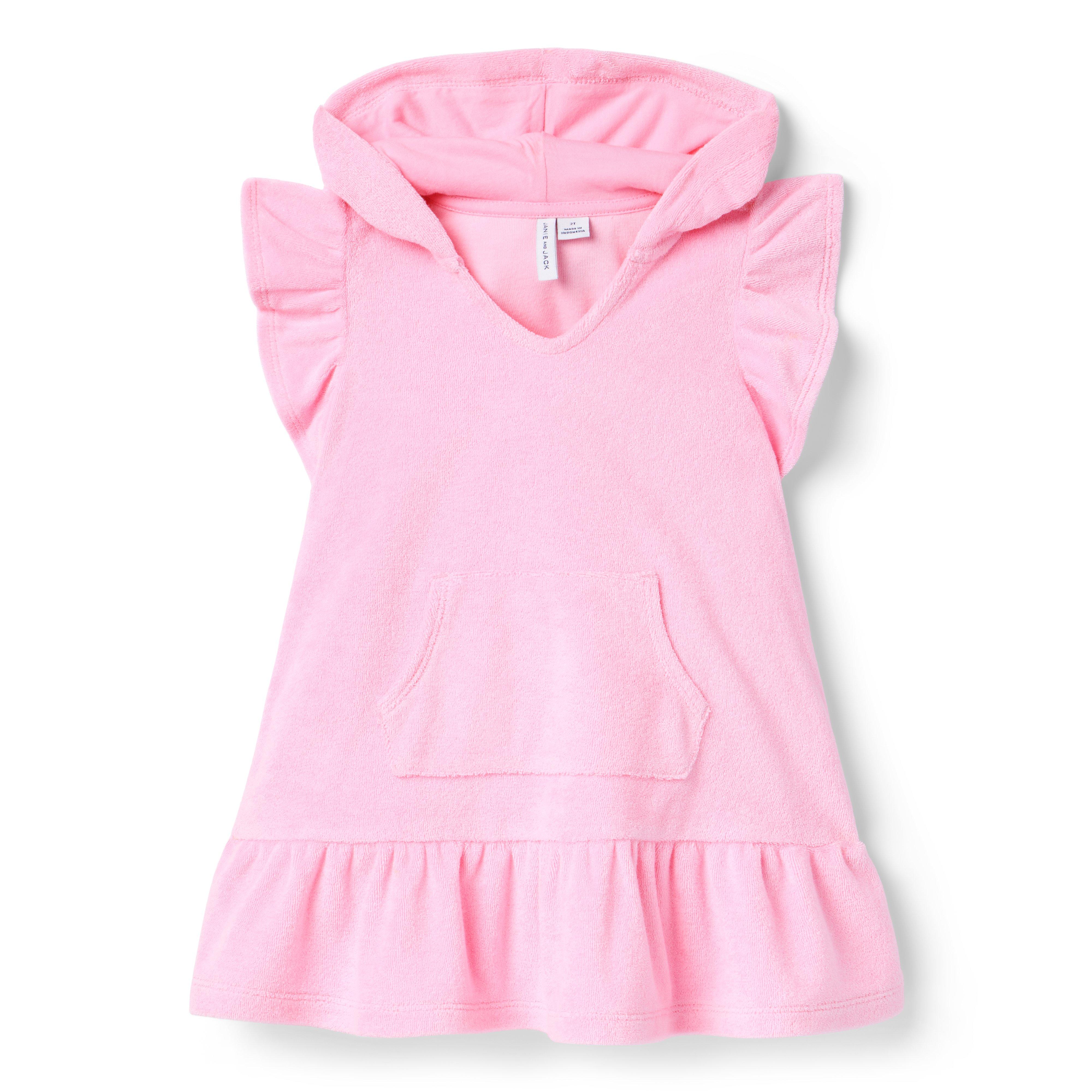 Hooded Terry Swim Cover-Up