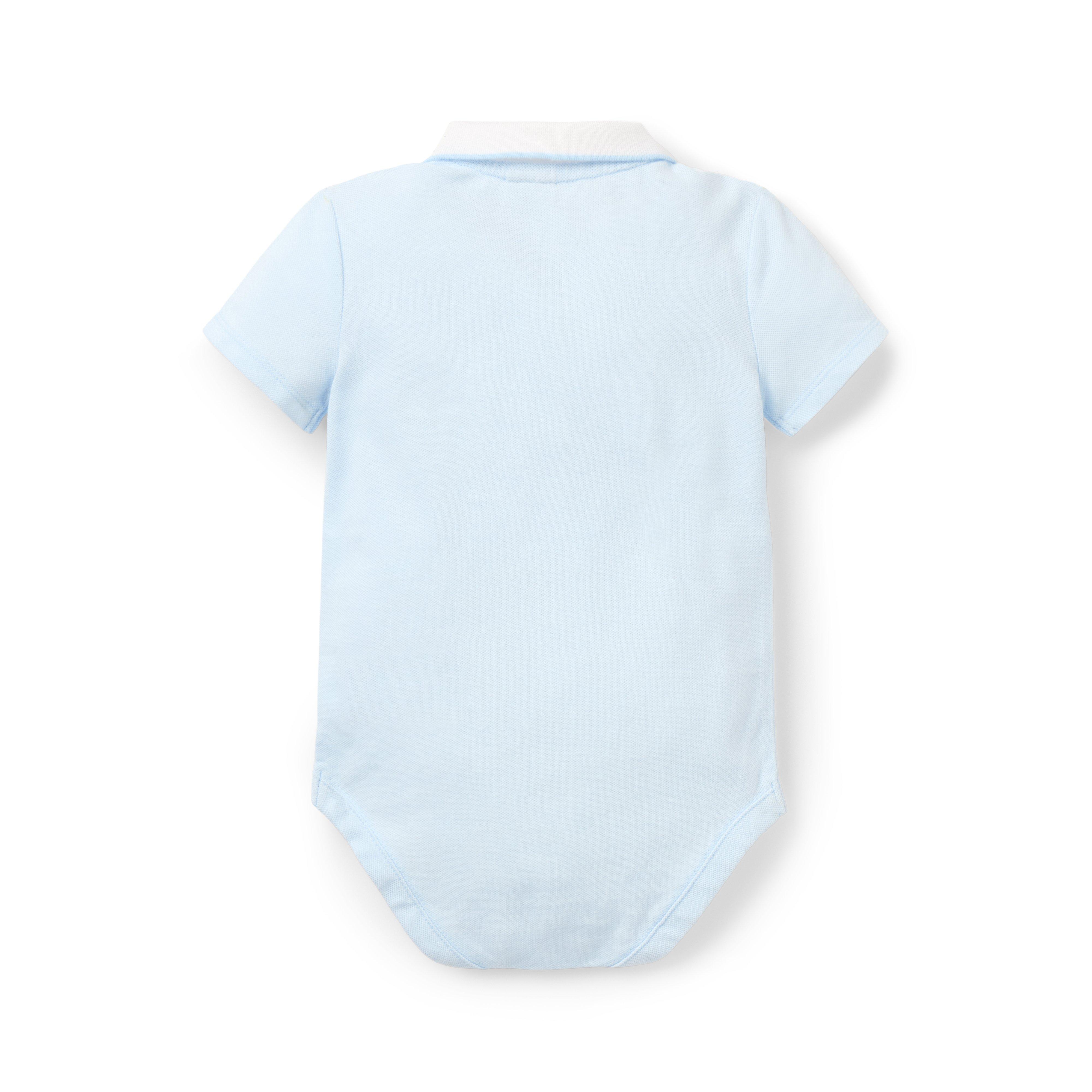 Baby Bunny Pique Polo Bodysuit image number 2