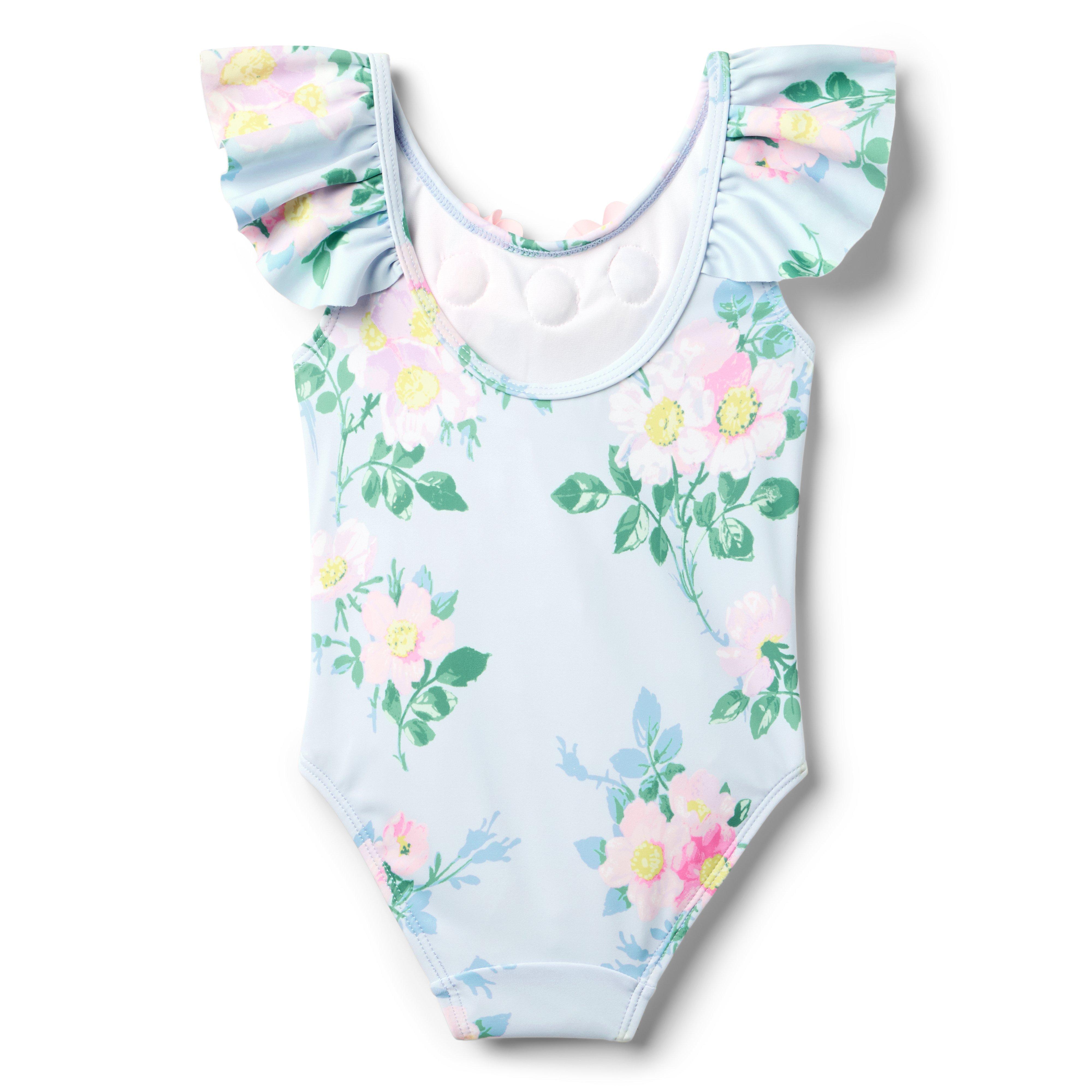 Recycled Floral Rosette Swimsuit image number 2