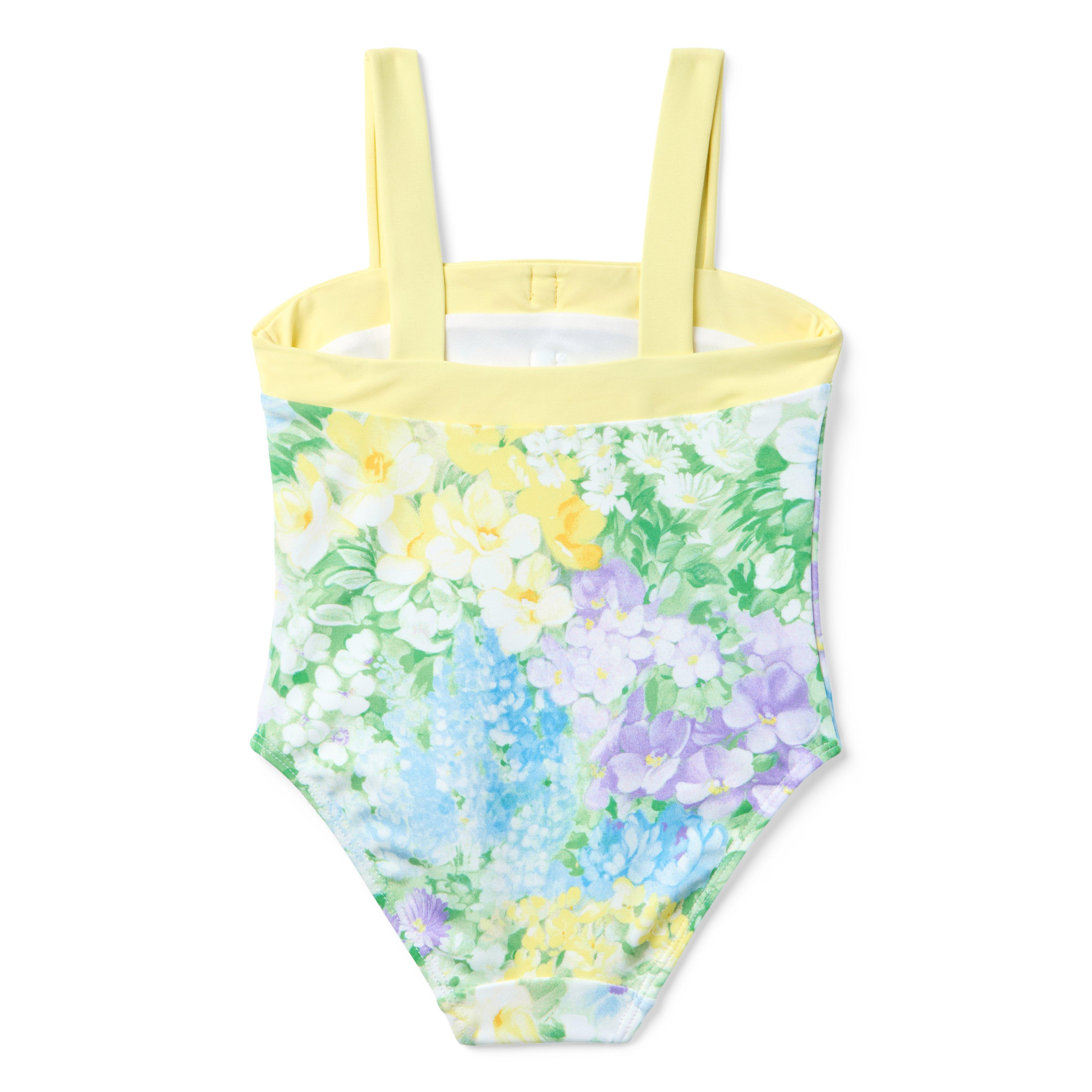Recycled Floral Bow Swimsuit image number 2