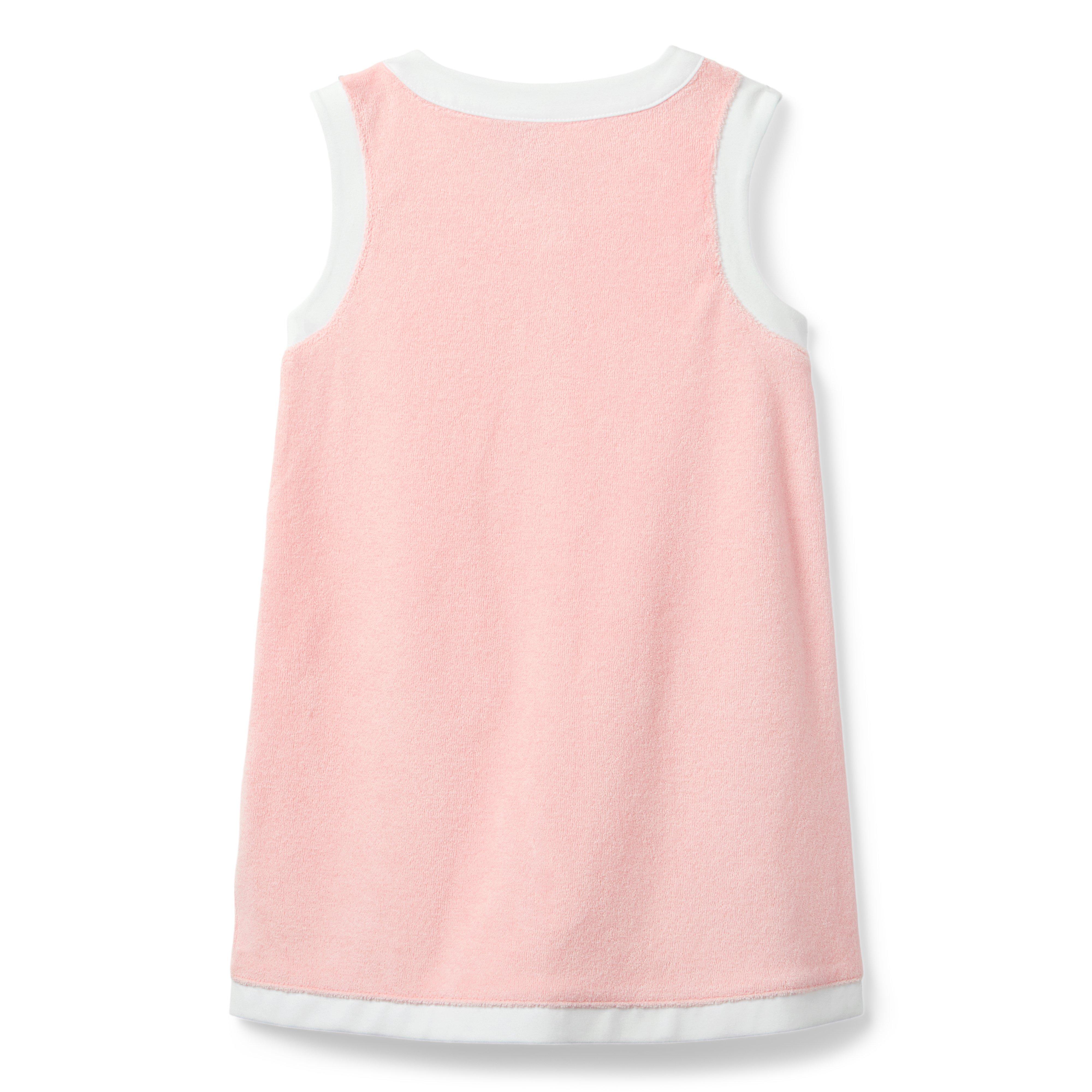 Terry Button Swim Cover-Up image number 1