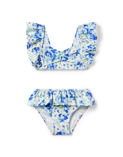 Recycled Floral Sweetheart 2-Piece Swimsuit