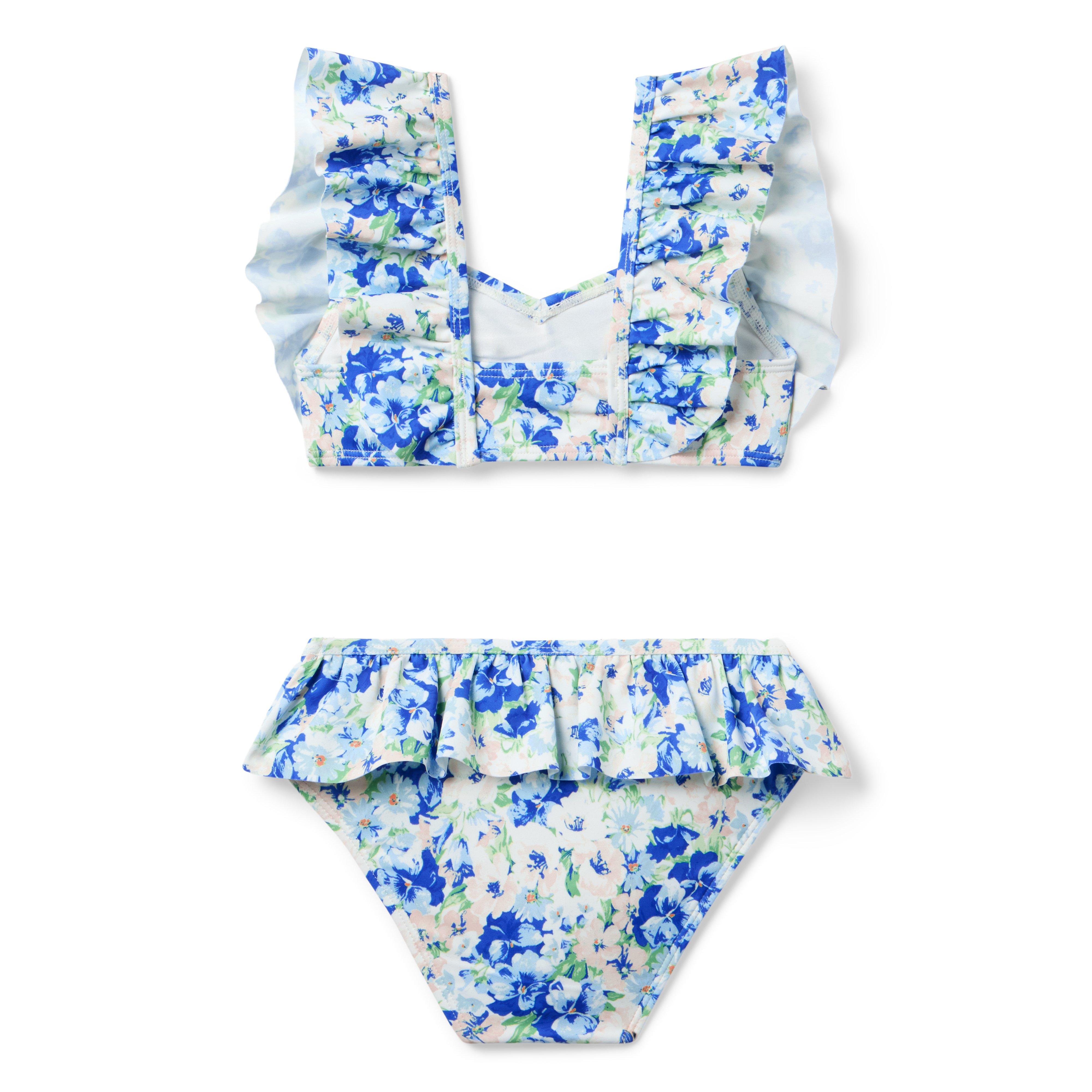 Recycled Floral Sweetheart 2-Piece Swimsuit image number 2