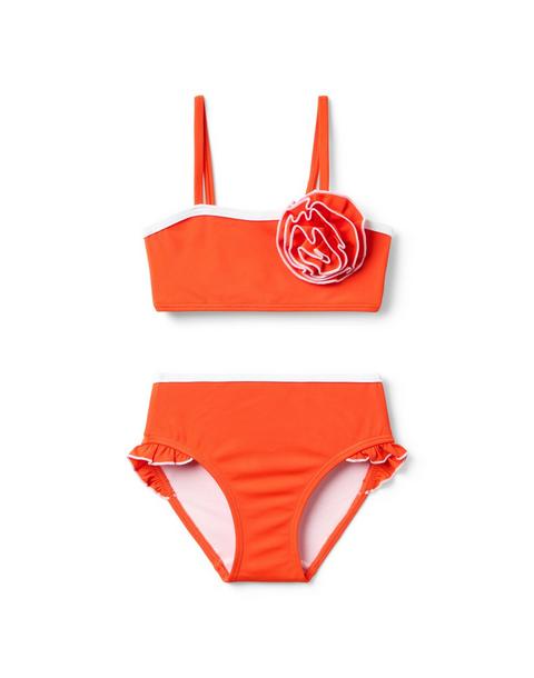 Recycled Rosette 2-Piece Swimsuit