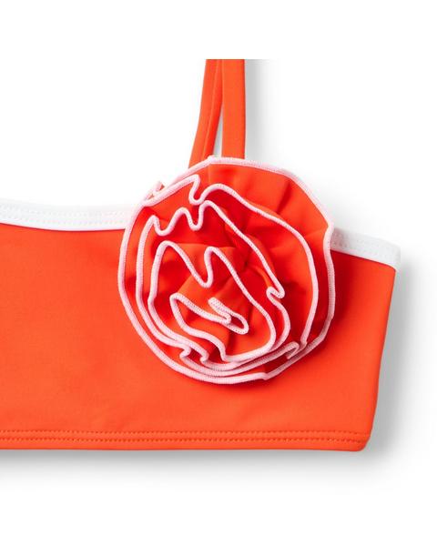 Recycled Rosette 2-Piece Swimsuit