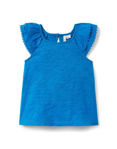 Flutter Sleeve Top