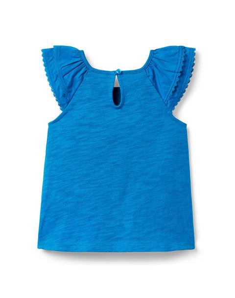 Flutter Sleeve Top