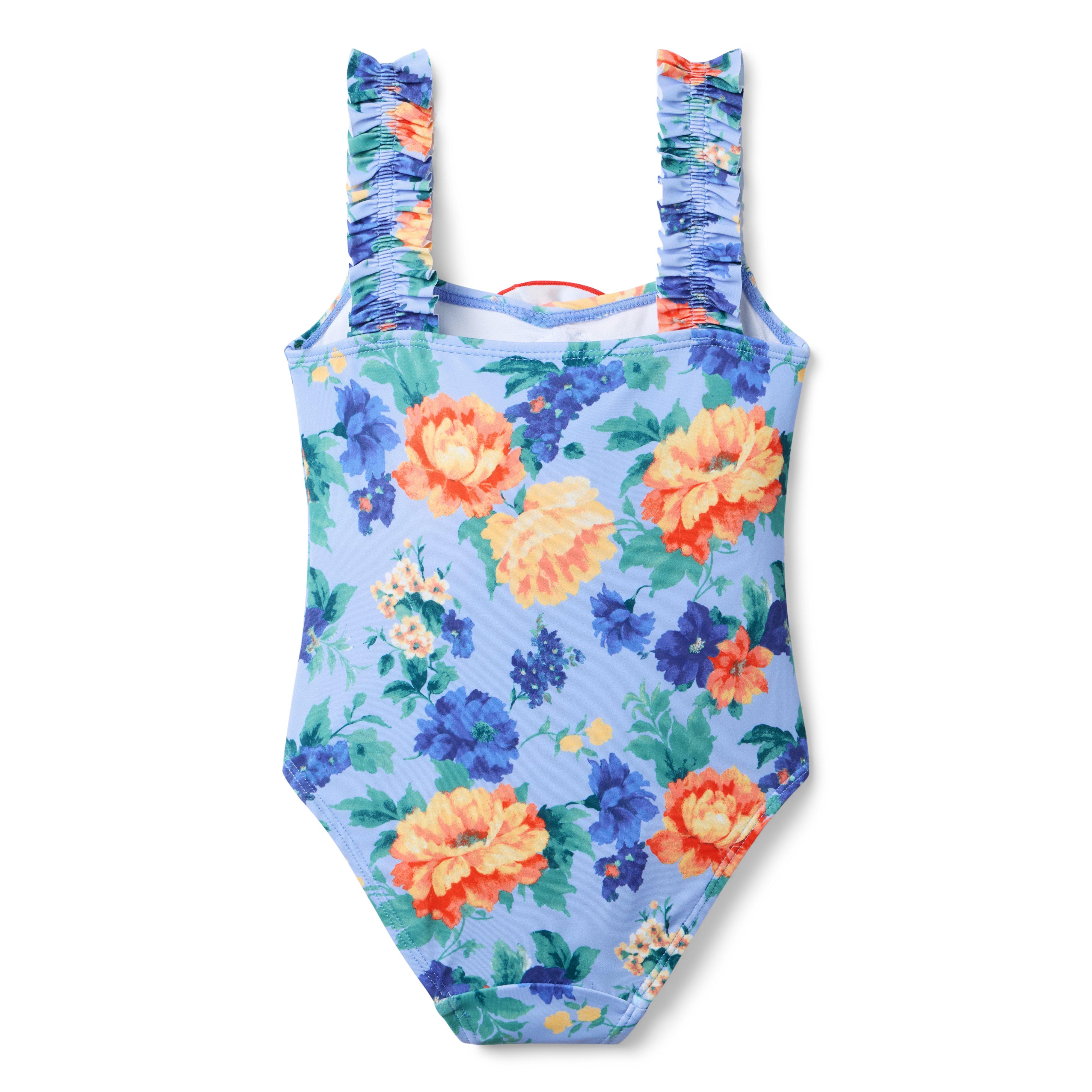 Recycled Floral Rosette Swimsuit image number 2