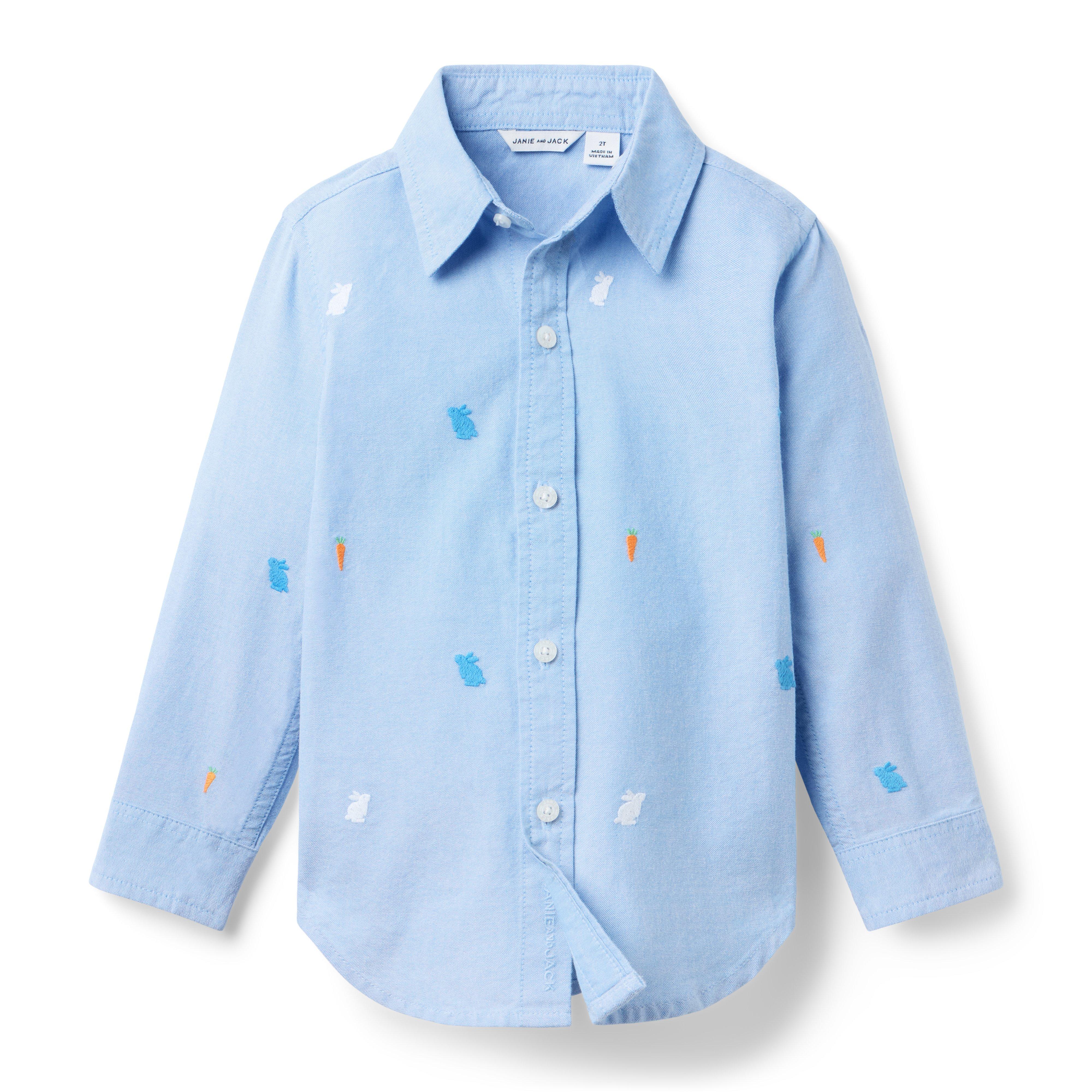 The Embroidered Bunny Oxford Shirt