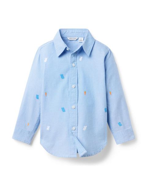 The Embroidered Bunny Oxford Shirt