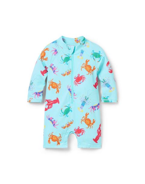 Baby Recycled Shellfish Rash Guard Swimsuit