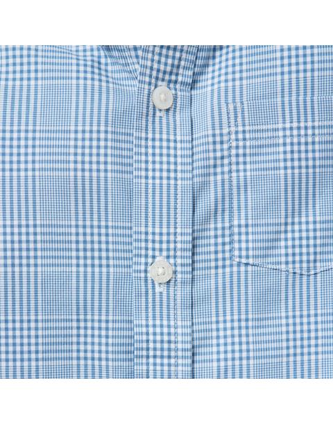 Plaid Poplin Shirt