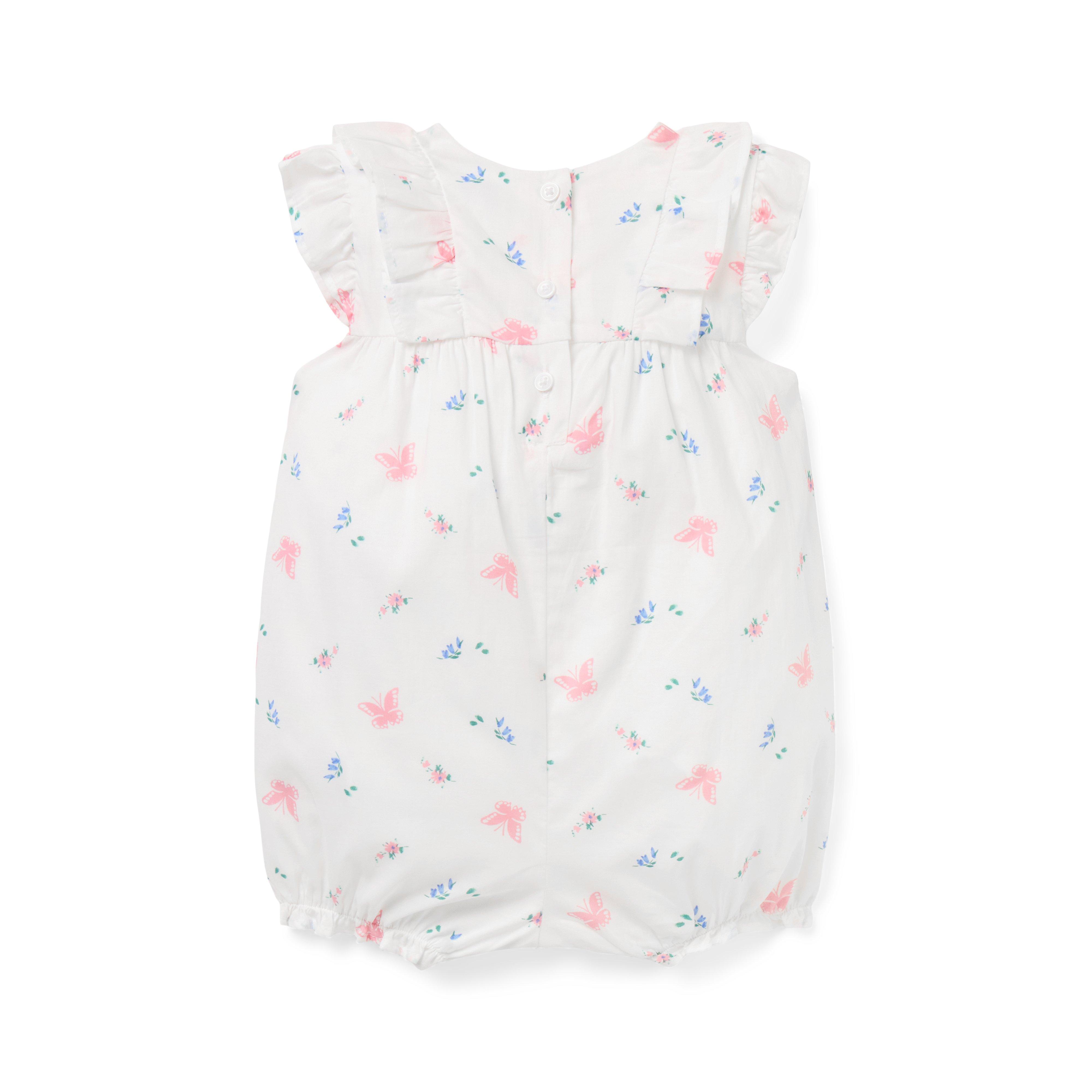 Baby Butterfly Ruffle Romper image number 2