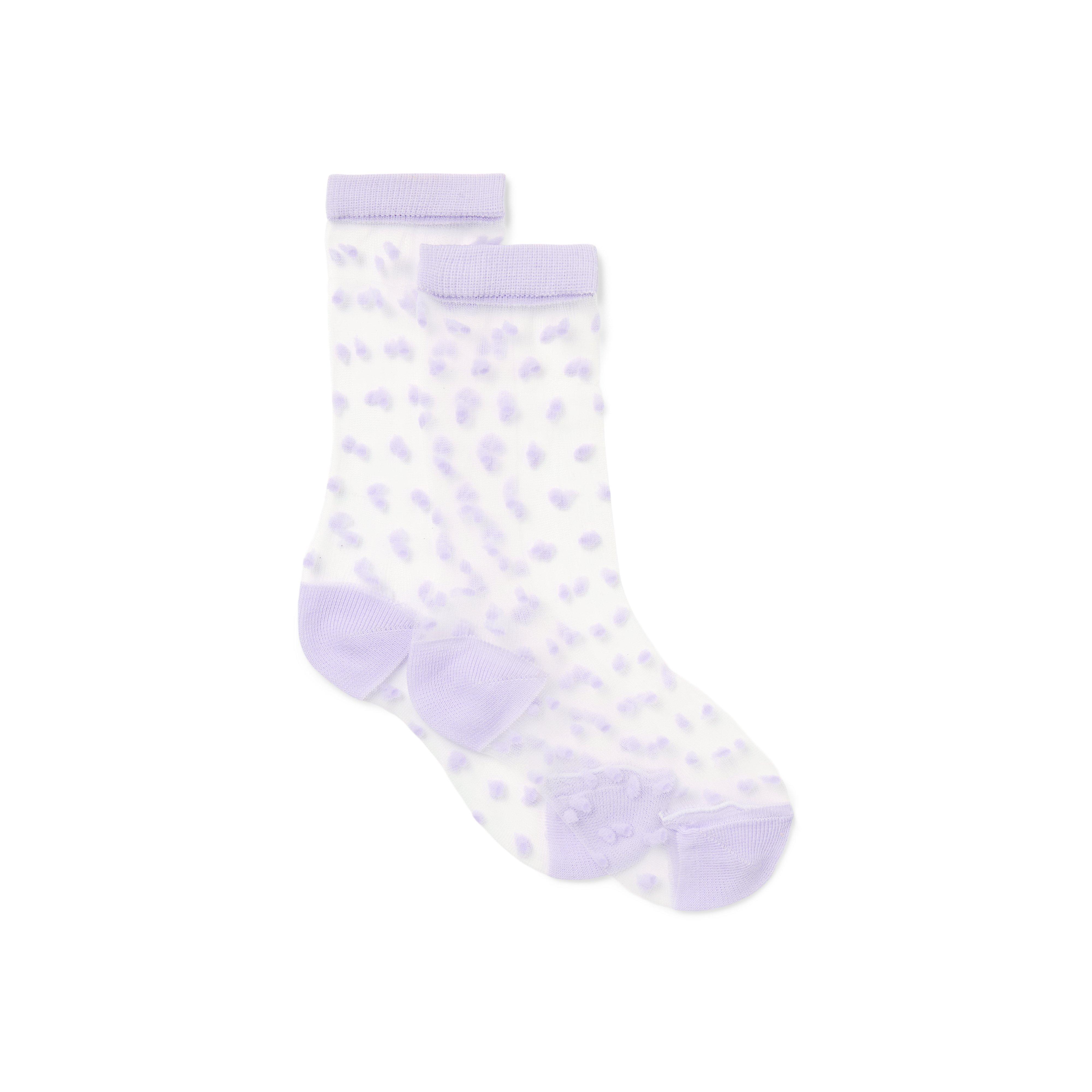 Dot Sheer Sock