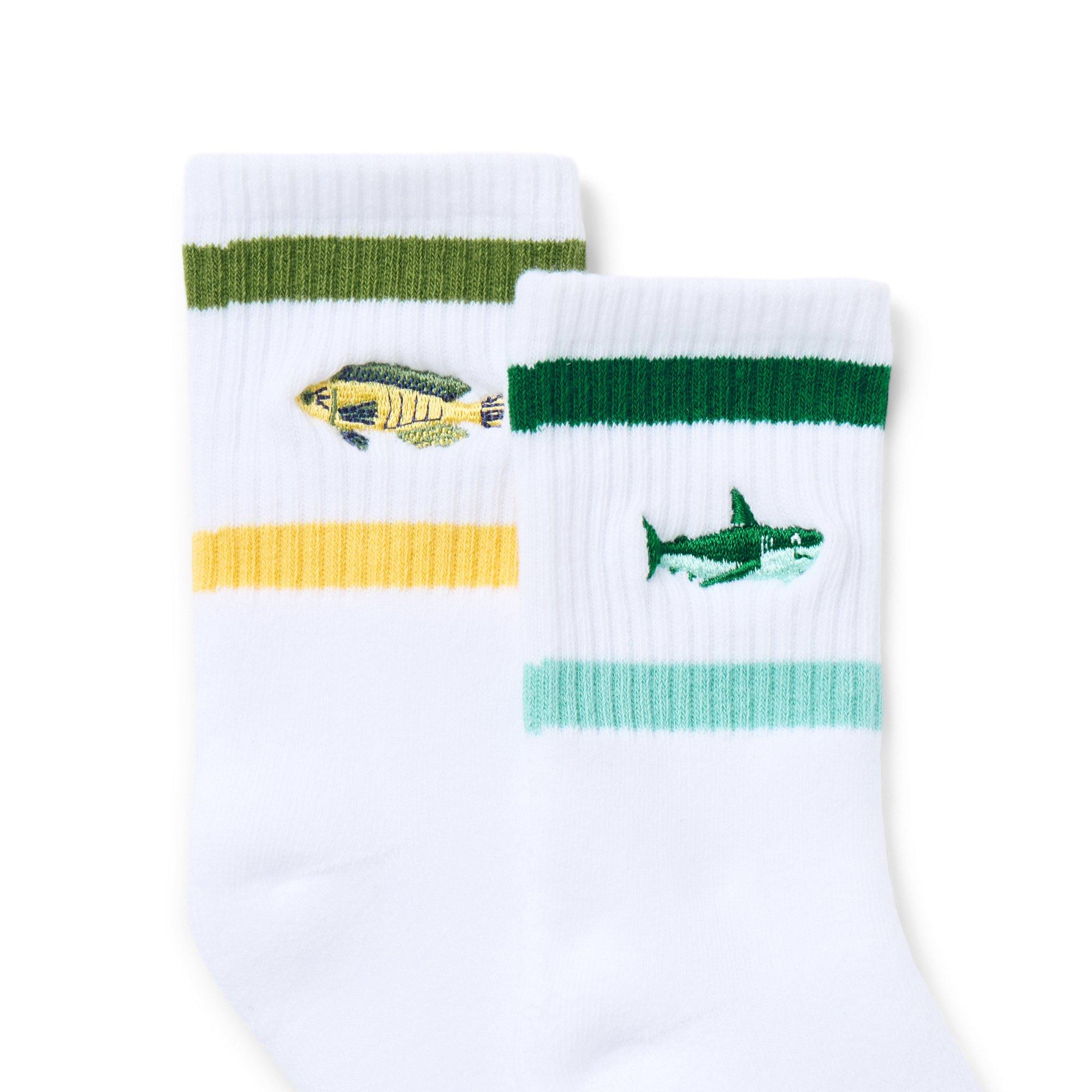 Fish Crew Sock 2-Pack image number 1