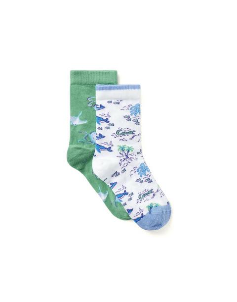 Pirate Ship And Sea Friends Sock 2-Pack