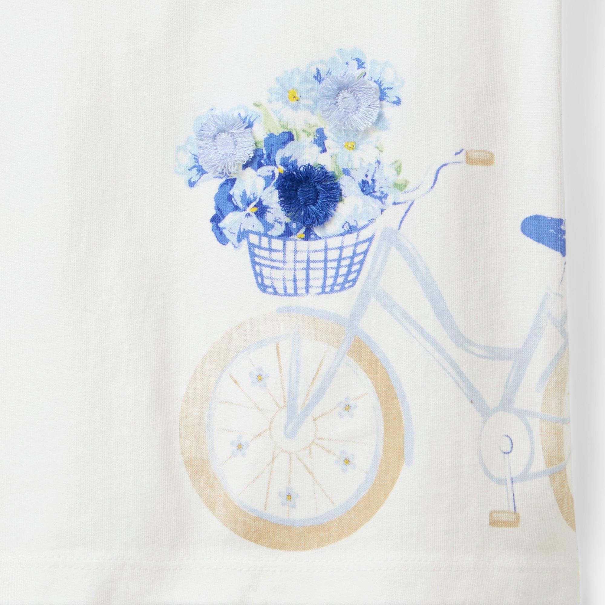 Bicycle Flower Tee image number 1