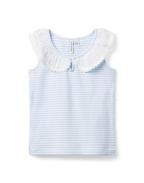 Striped Ribbed Top