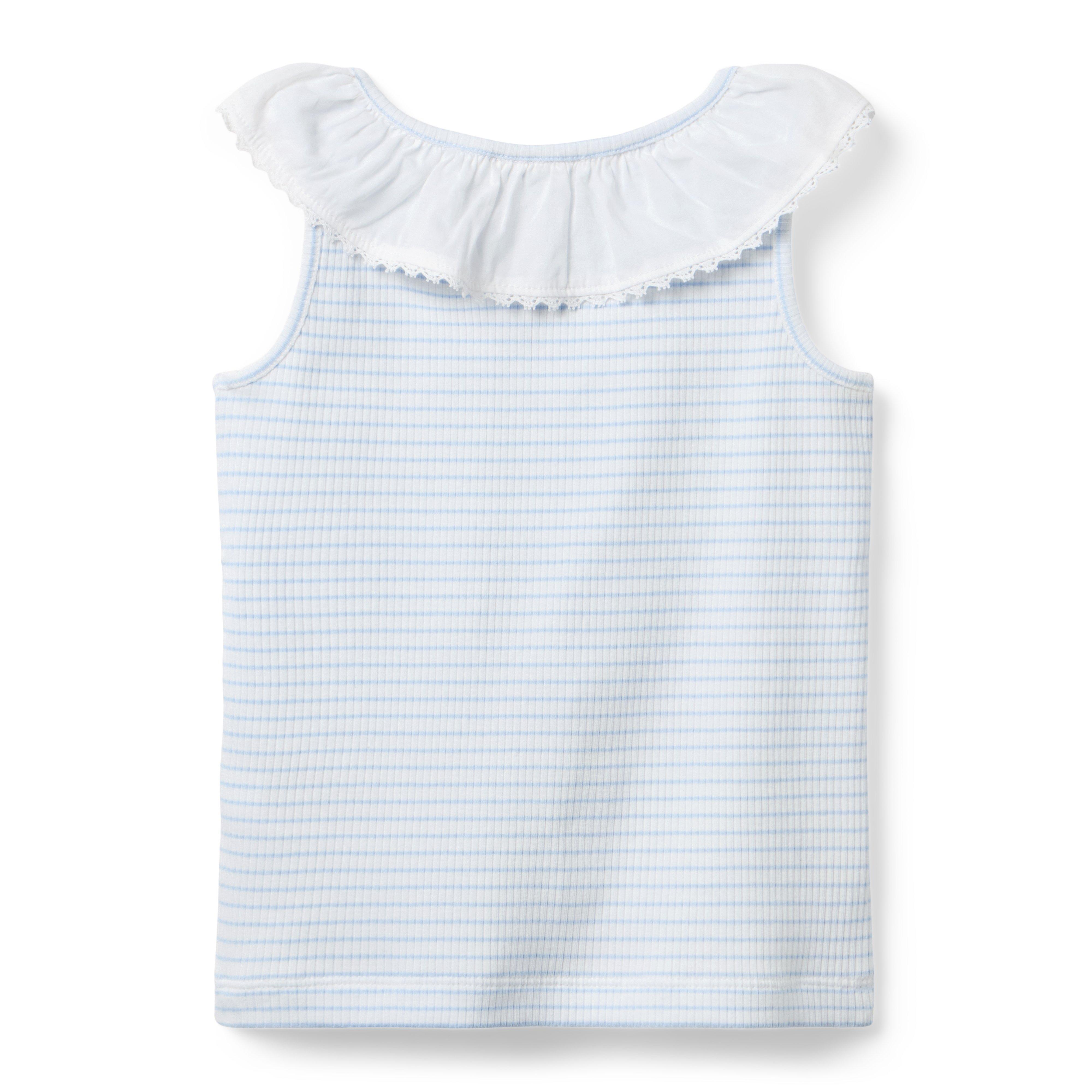 Striped Ribbed Top  image number 2