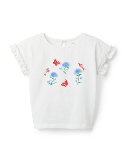 Butterfly Ruffle Tee