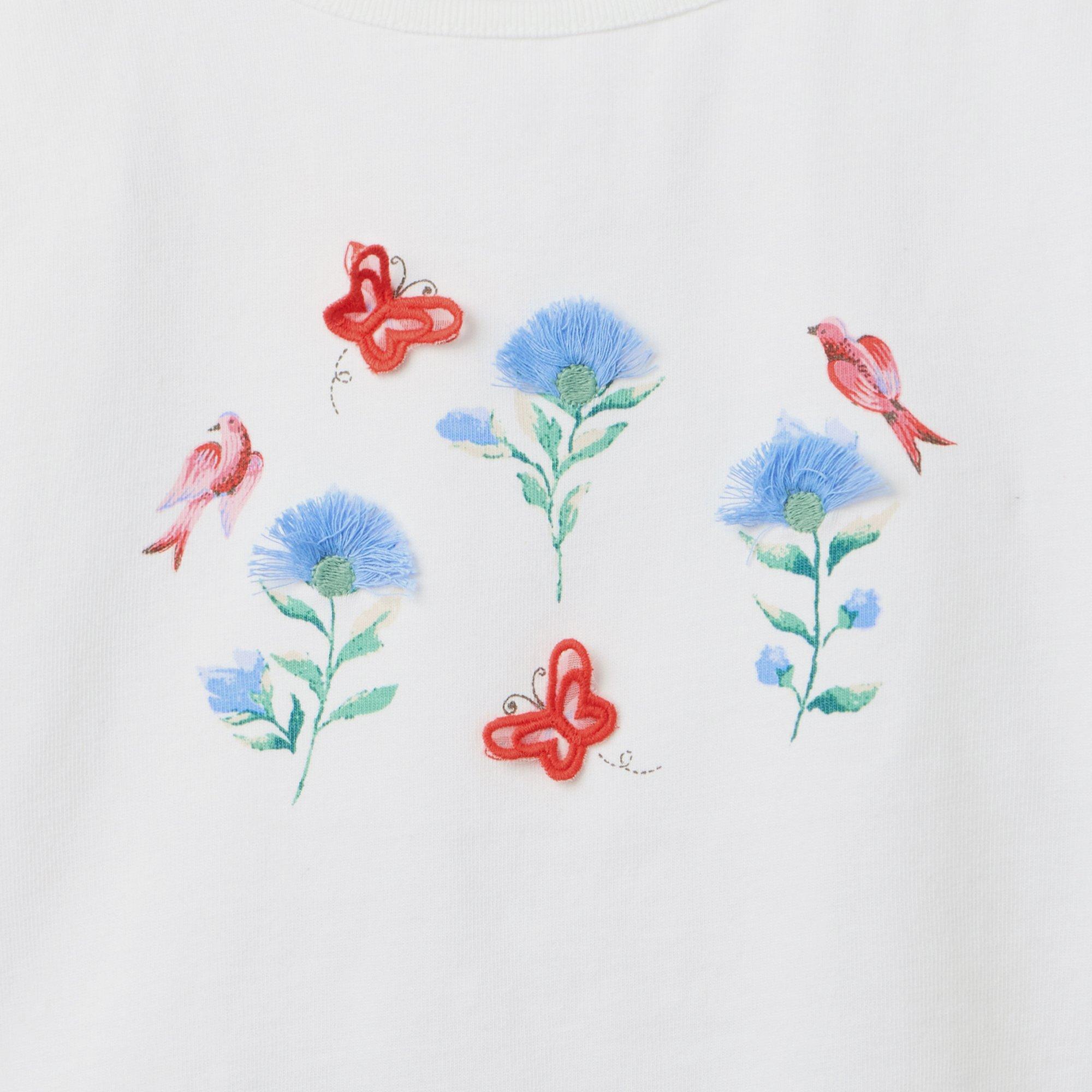 Butterfly Ruffle Tee image number 1