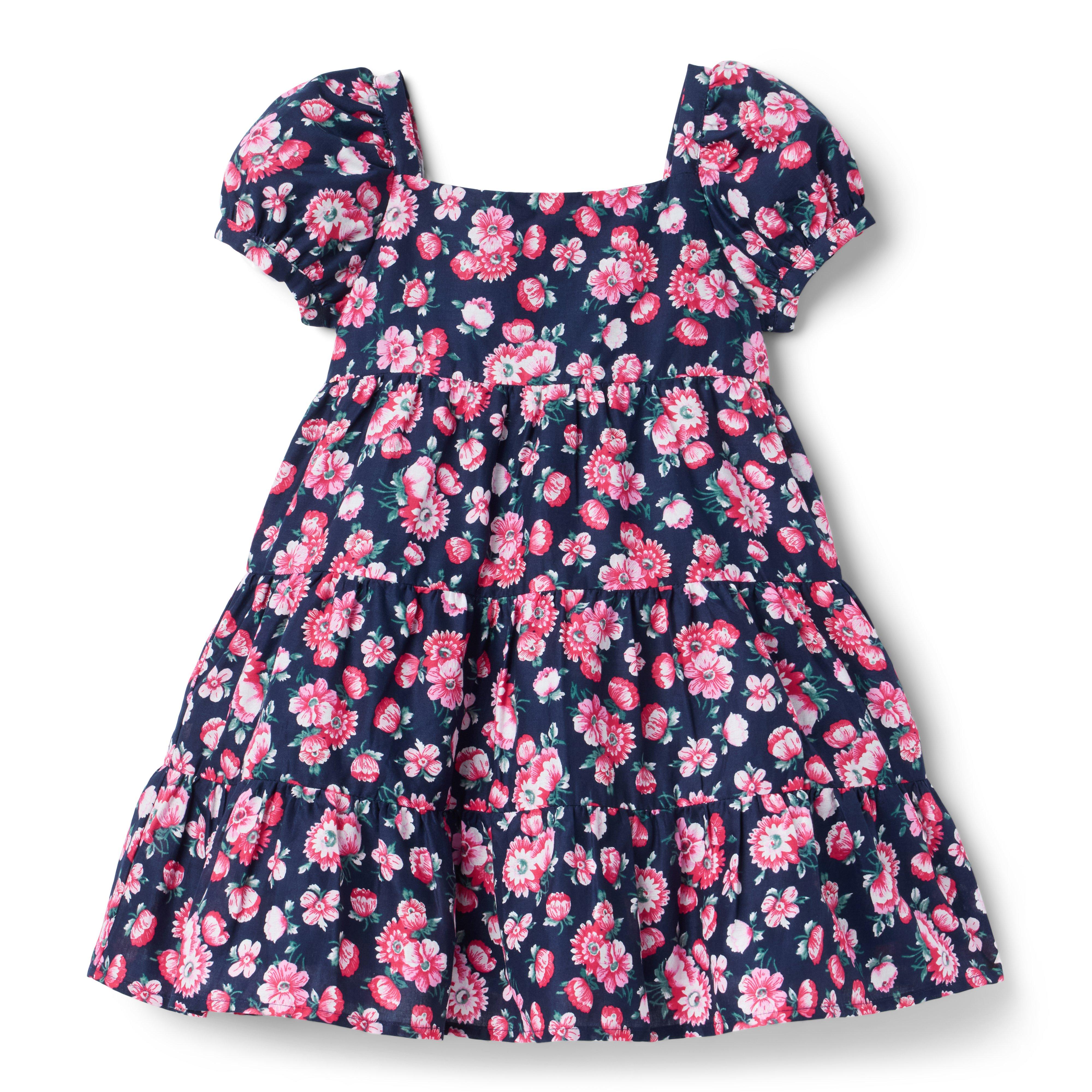 Floral Puff Sleeve Dress