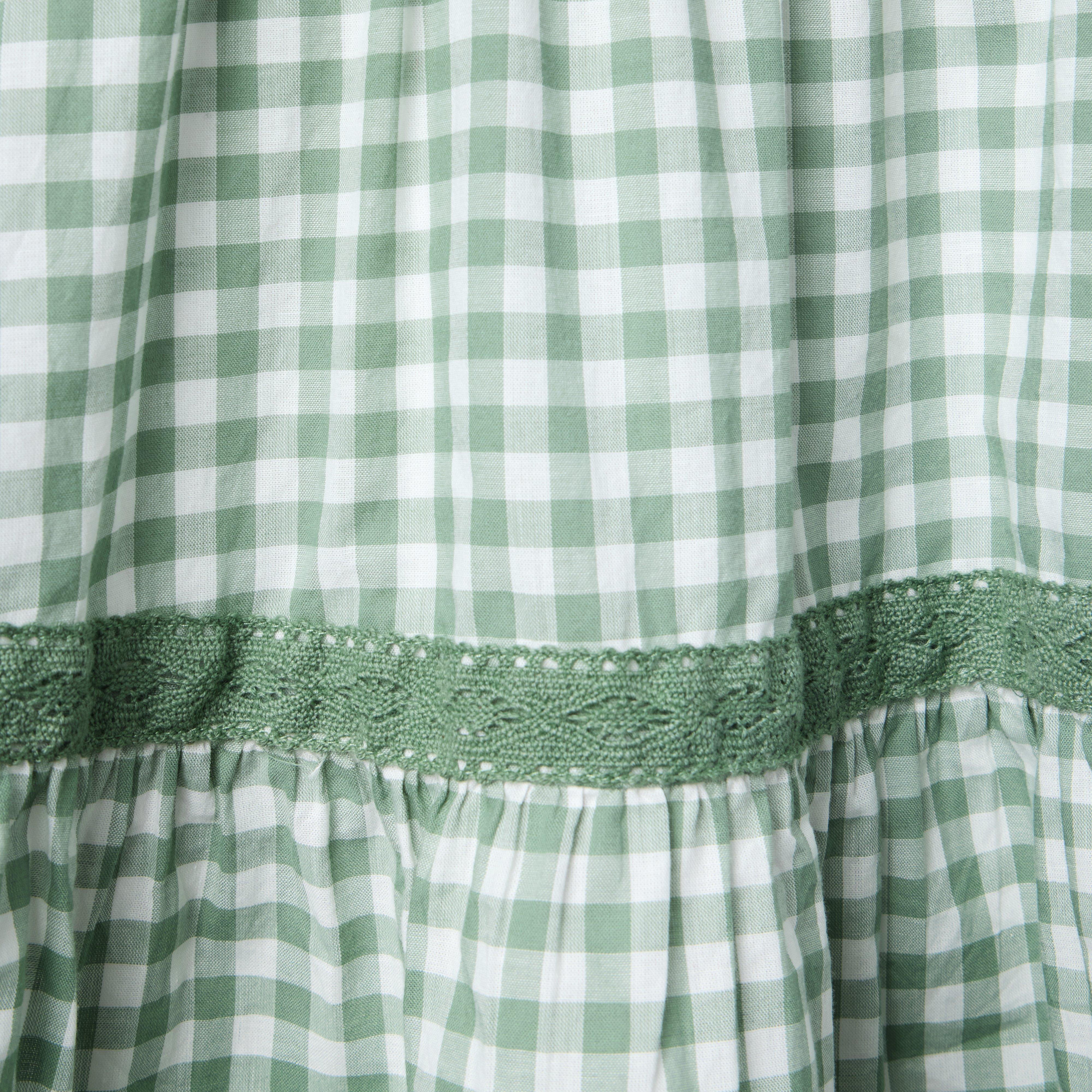 Gingham Ruffle Dress image number 1
