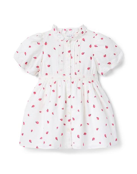 The Ladybug Pintuck Dress
