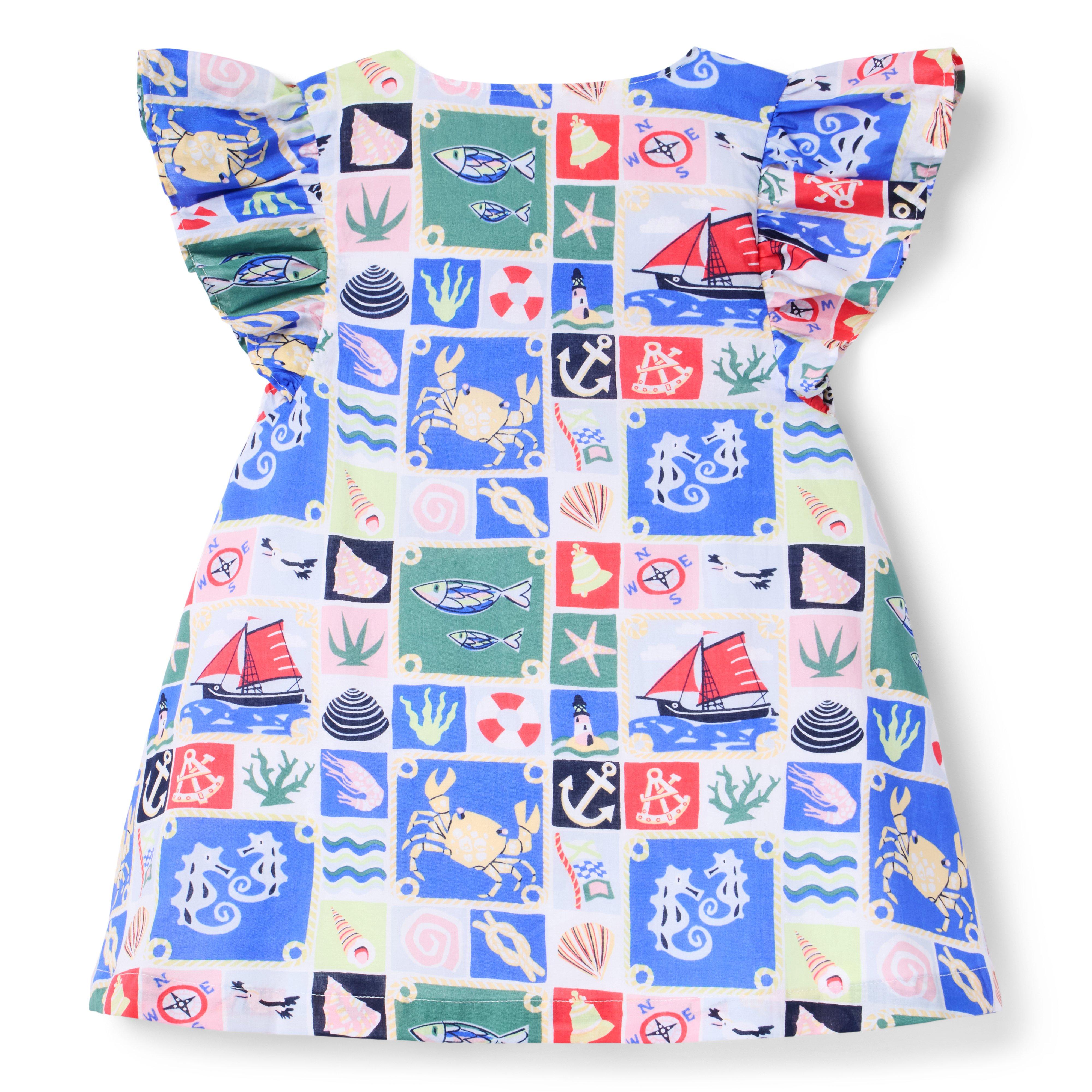 The Nautical Pintuck Dress image number 2