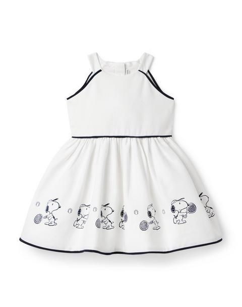 PEANUTS™ Snoopy Tennis Border Dress