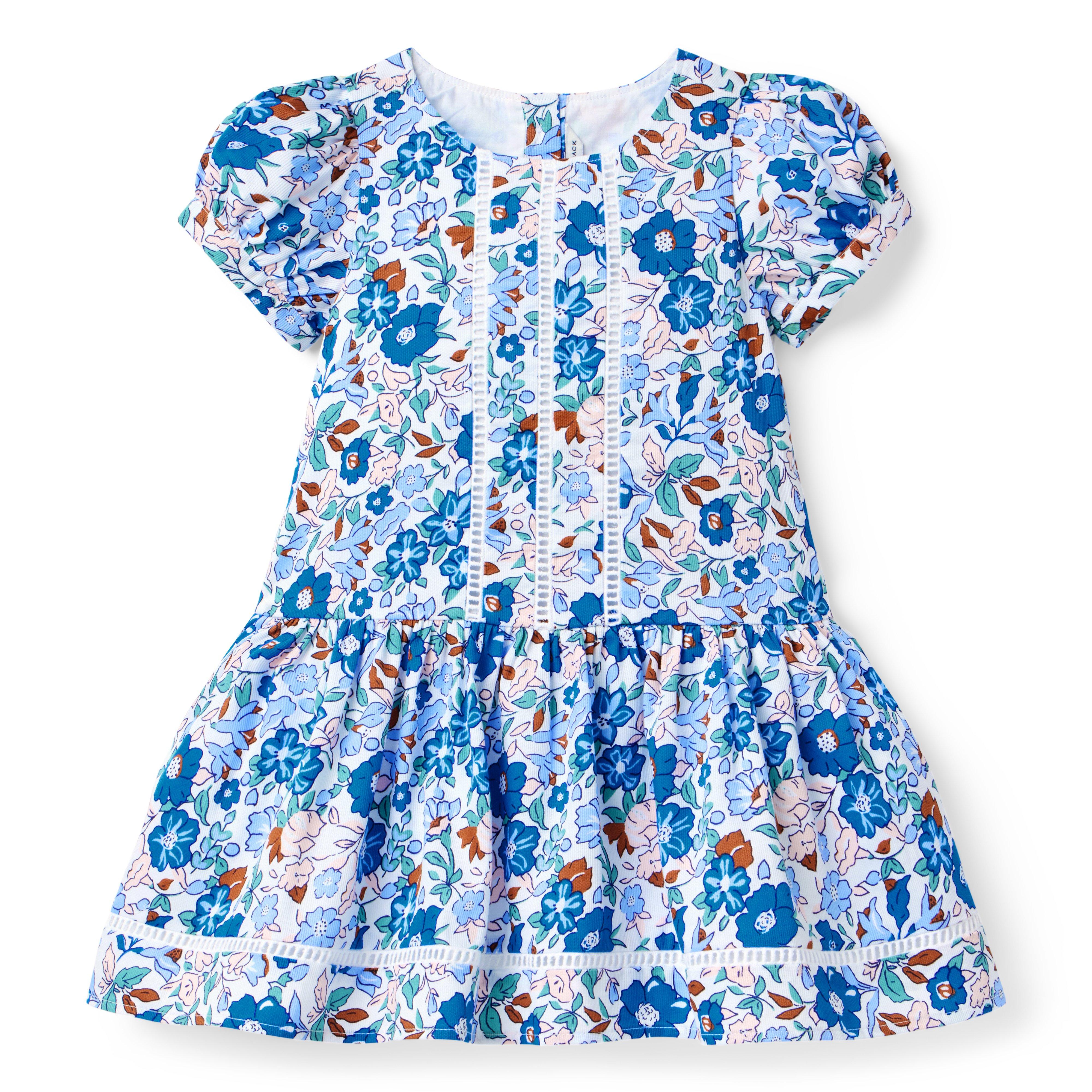 Floral Corduroy Dress