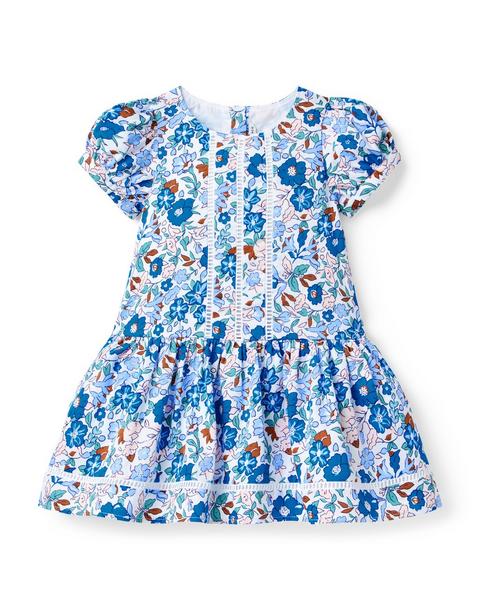 Floral Corduroy Dress