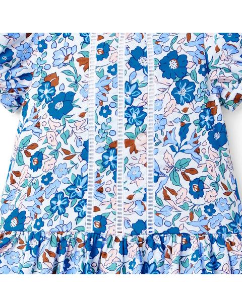 Floral Corduroy Dress