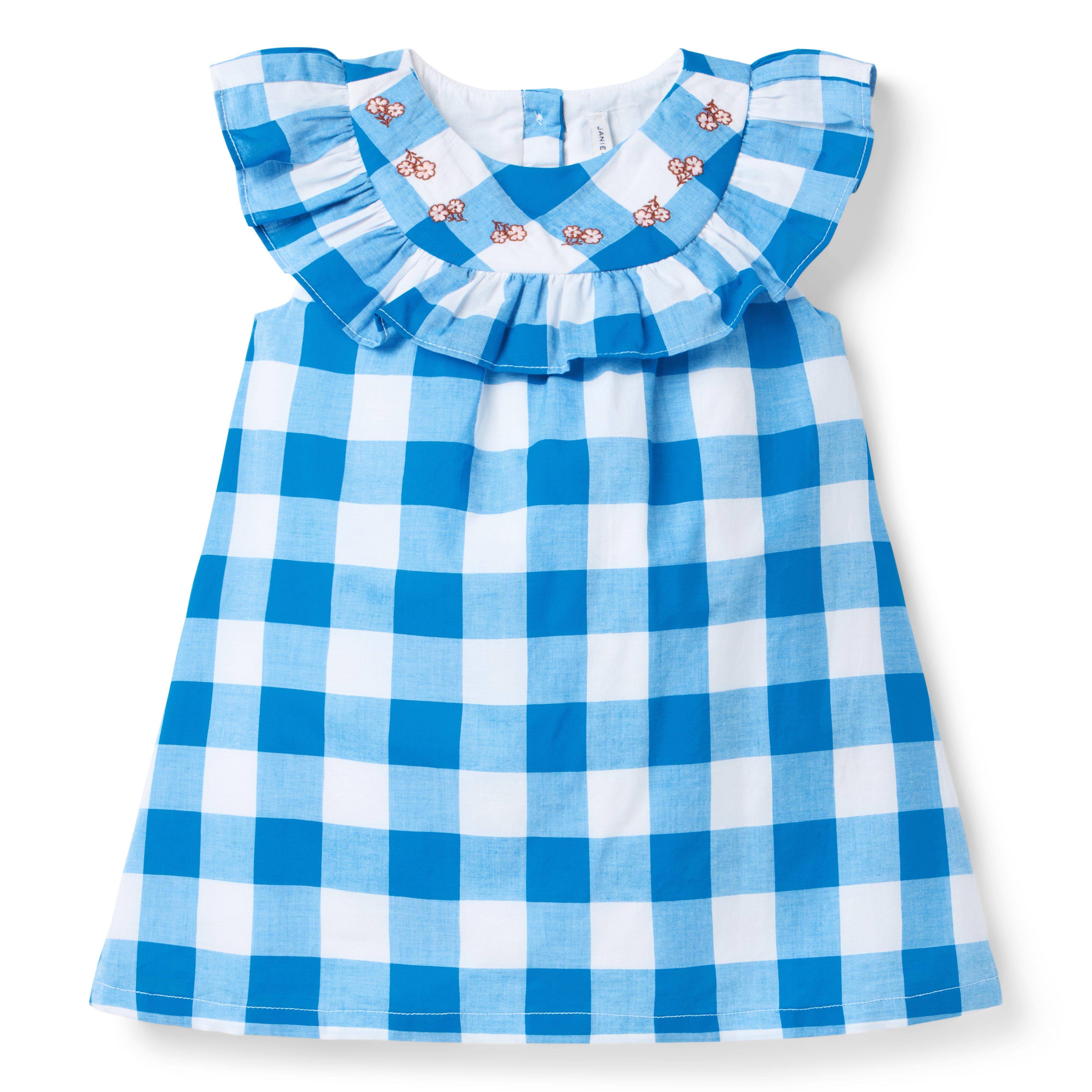 Gingham Ruffle Dress