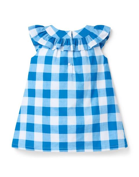 Gingham Ruffle Dress