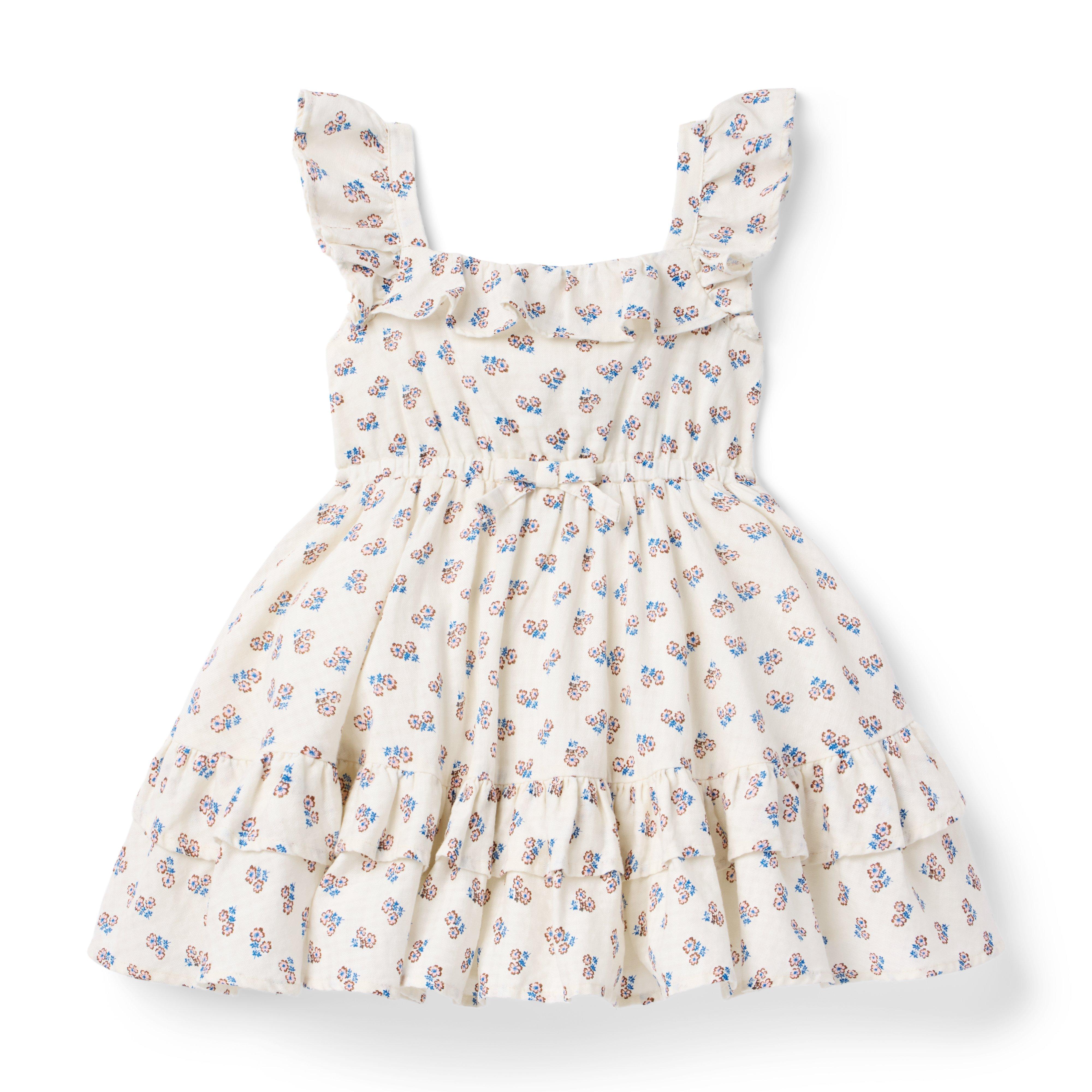 Ditsy Floral Ruffle Dress 