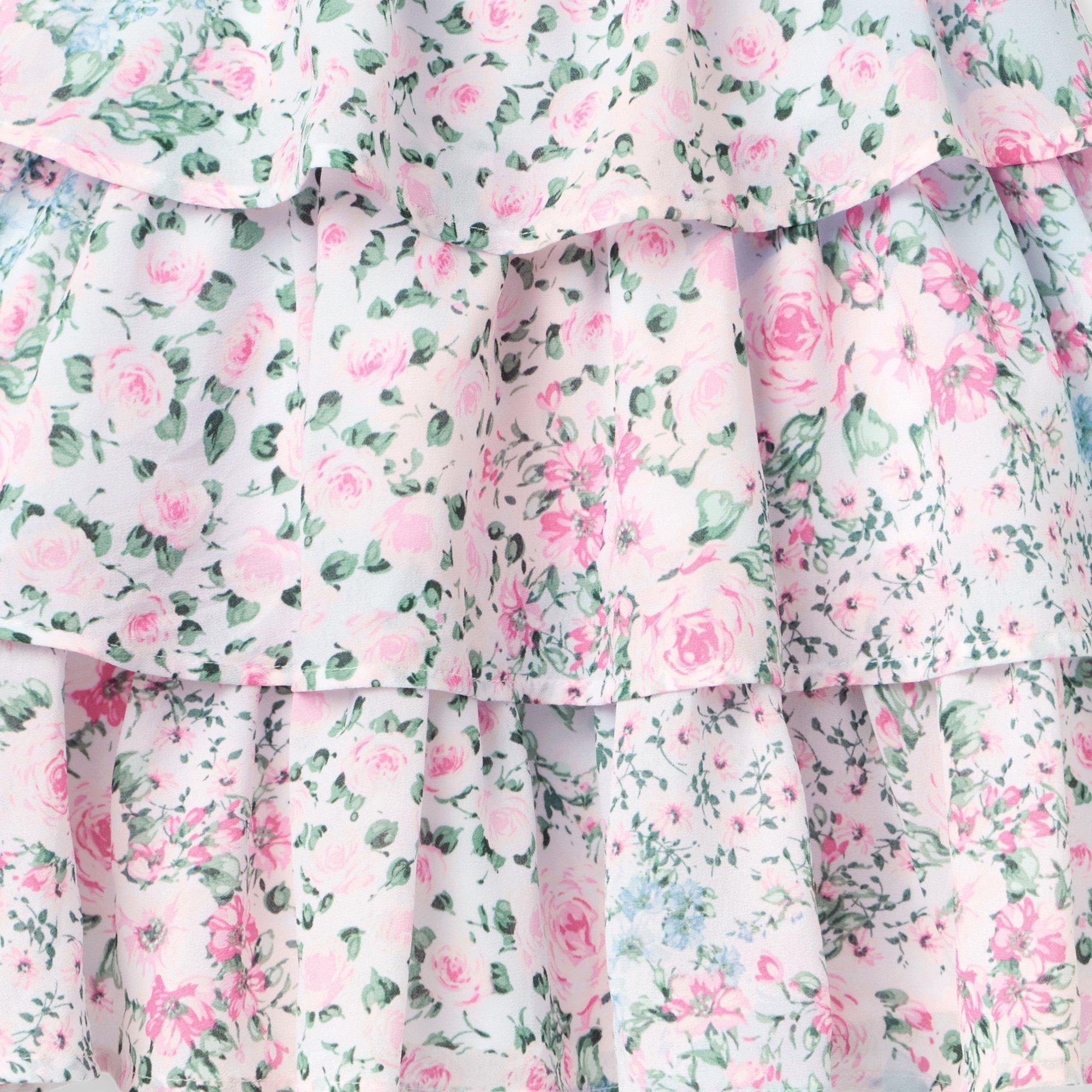The Floral Frills Dress image number 1