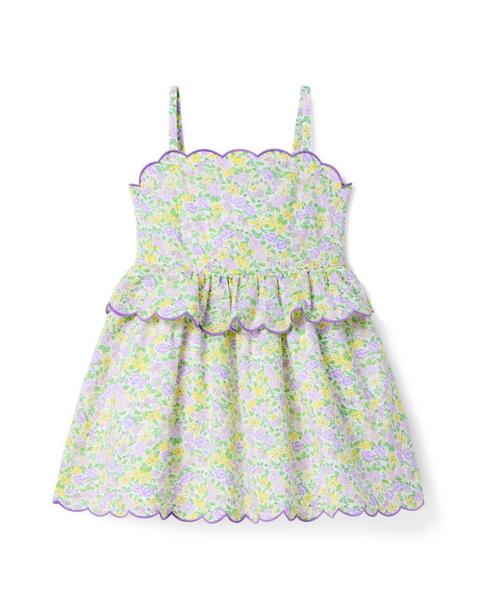 The Floral Peplum Dress