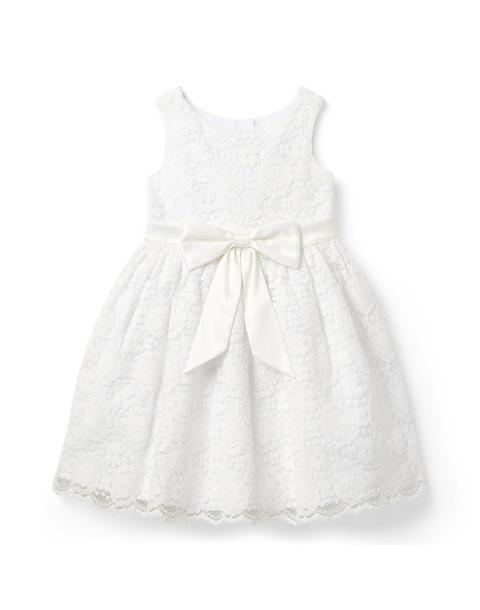 Lace Bow Party Dress