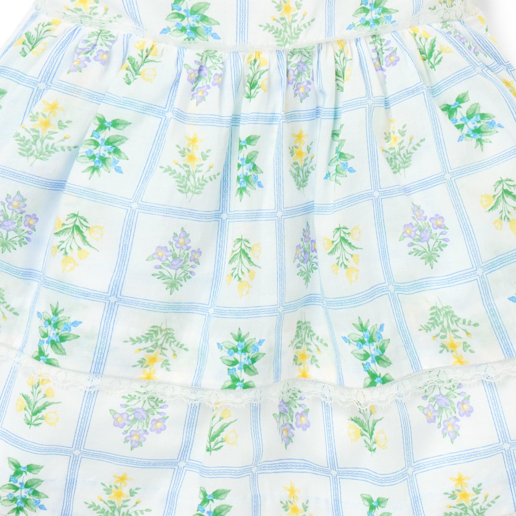 Baby Floral Lace Trim Dress image number 1