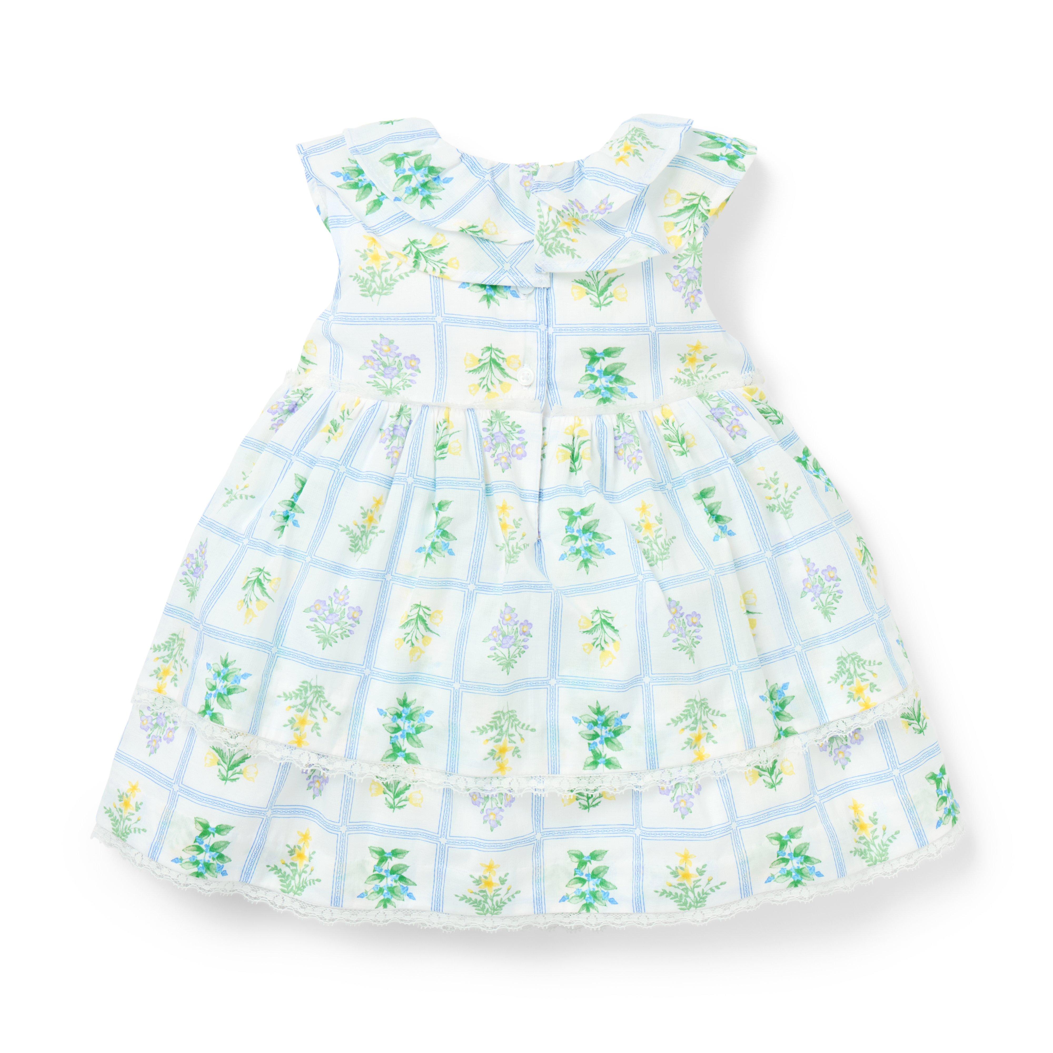 Baby Floral Lace Trim Dress image number 2