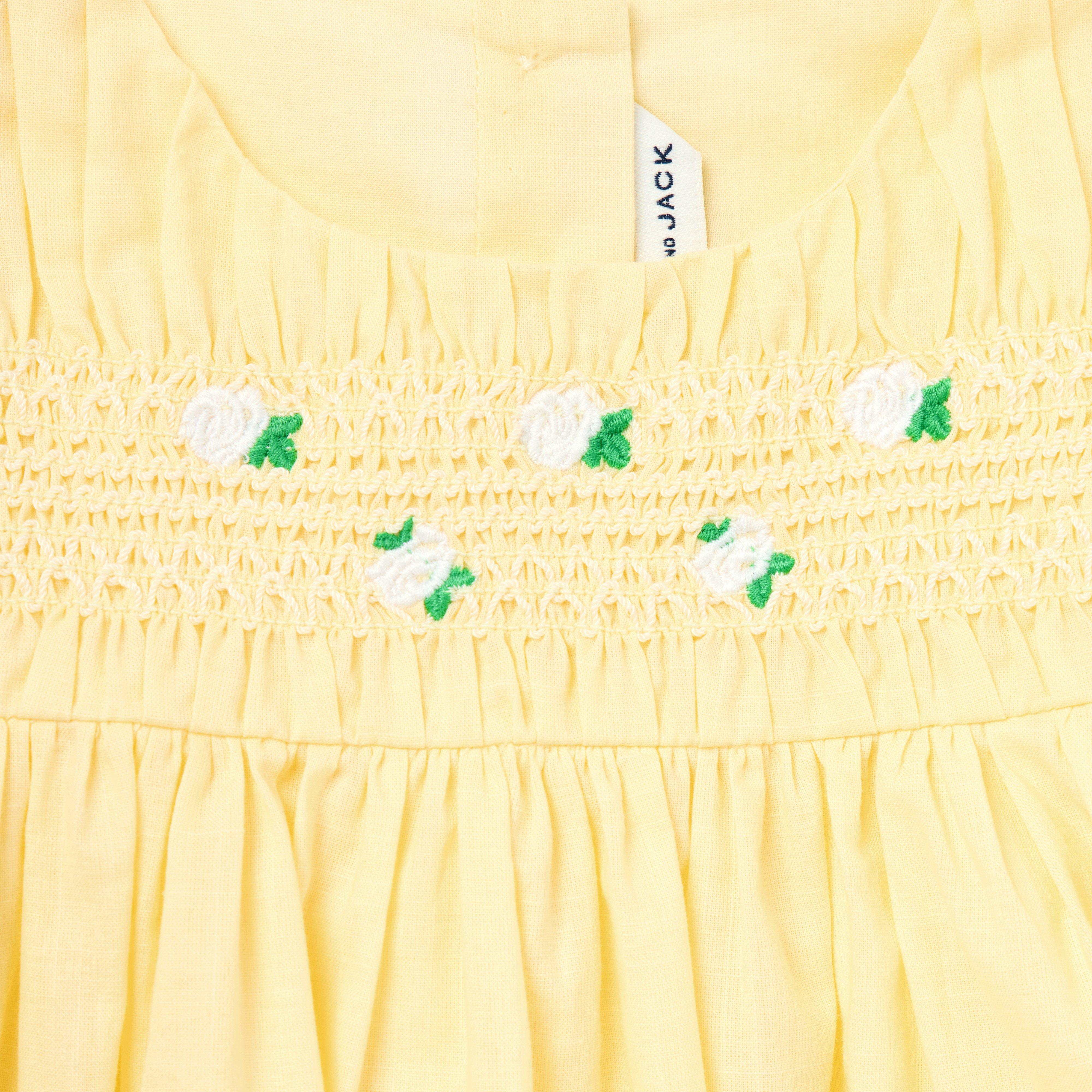 Baby Embroidered Floral Dress image number 1