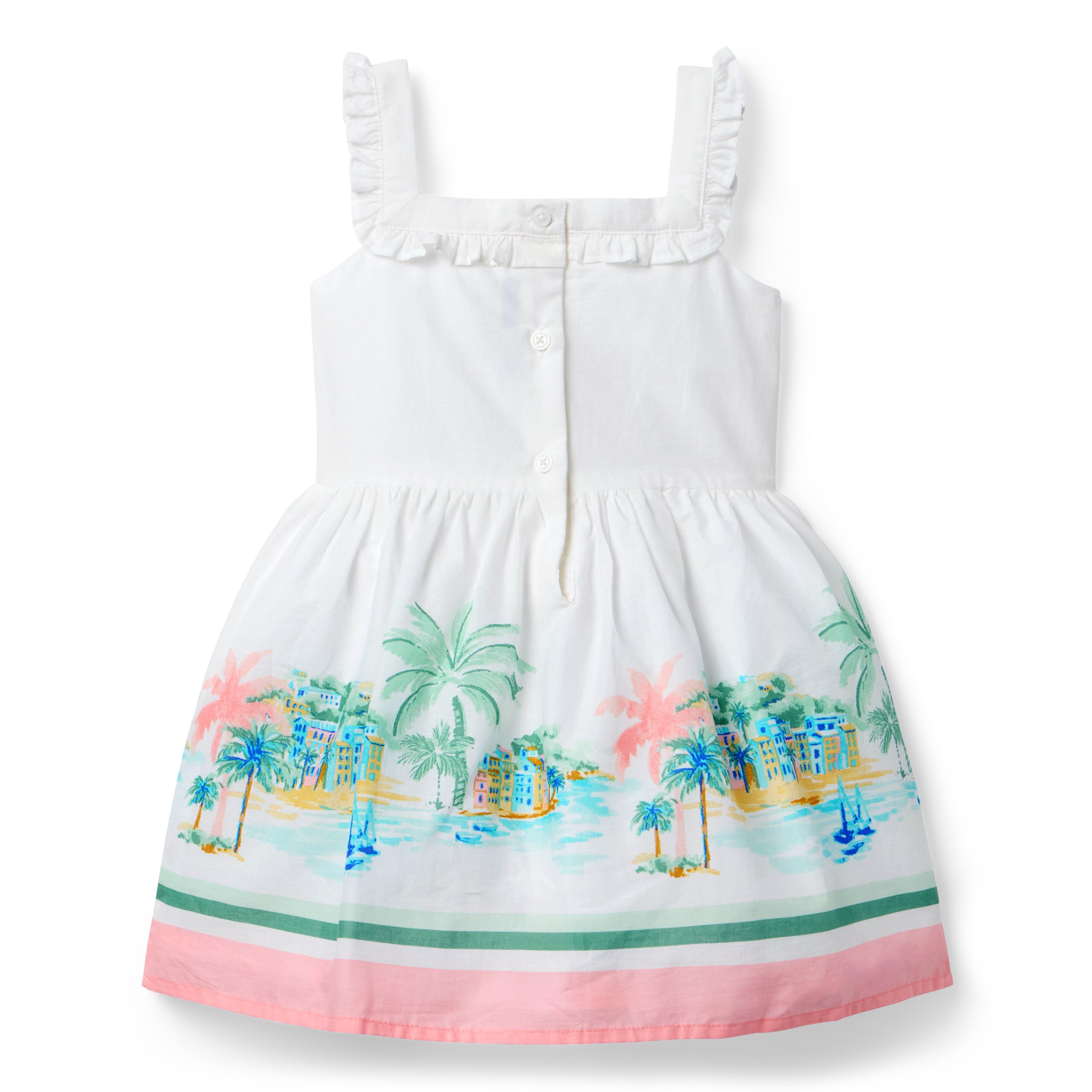 The Vacation Border Print Dress image number 1