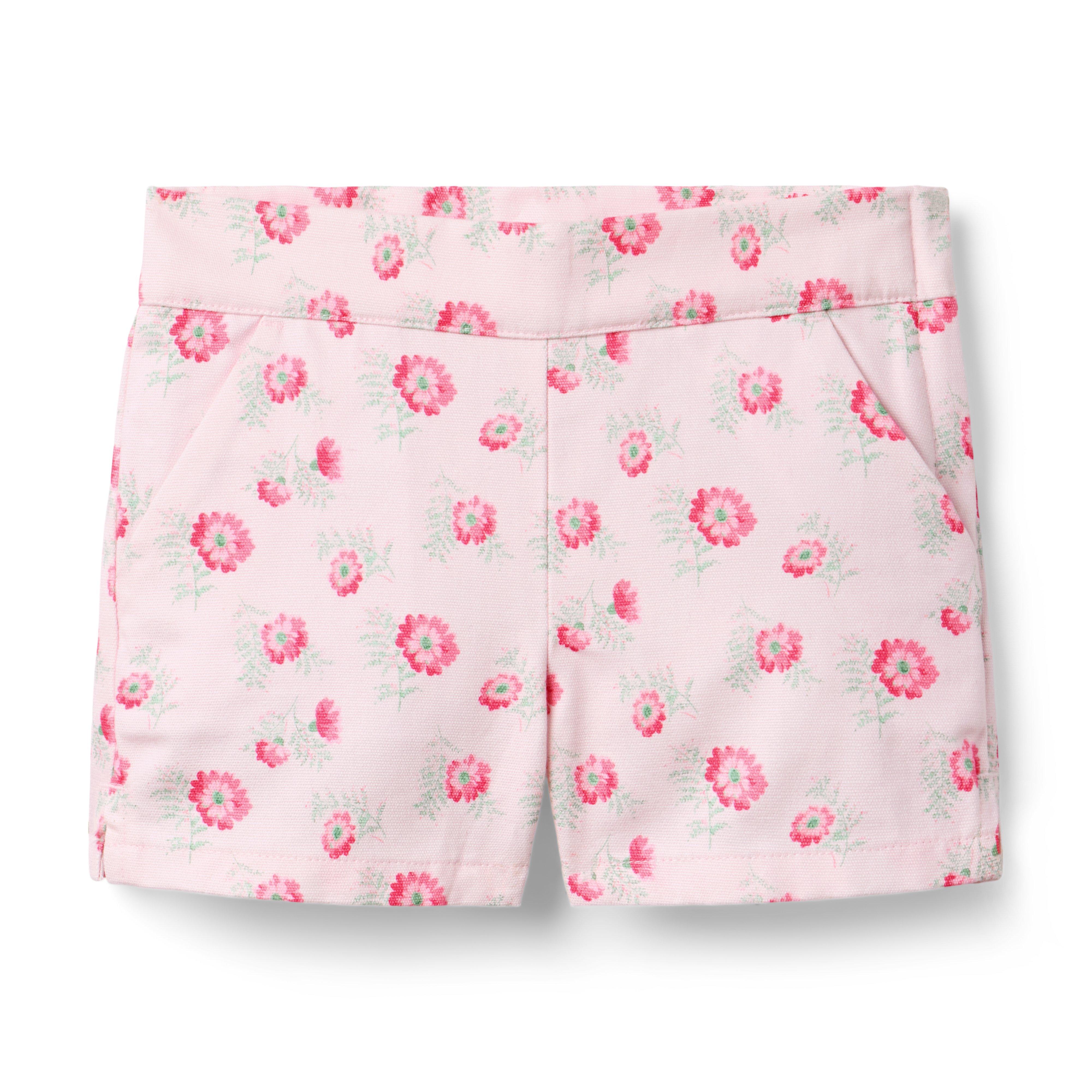 Floral Canvas Short