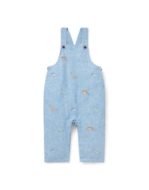 Baby Embroidered Dinosaur Overall