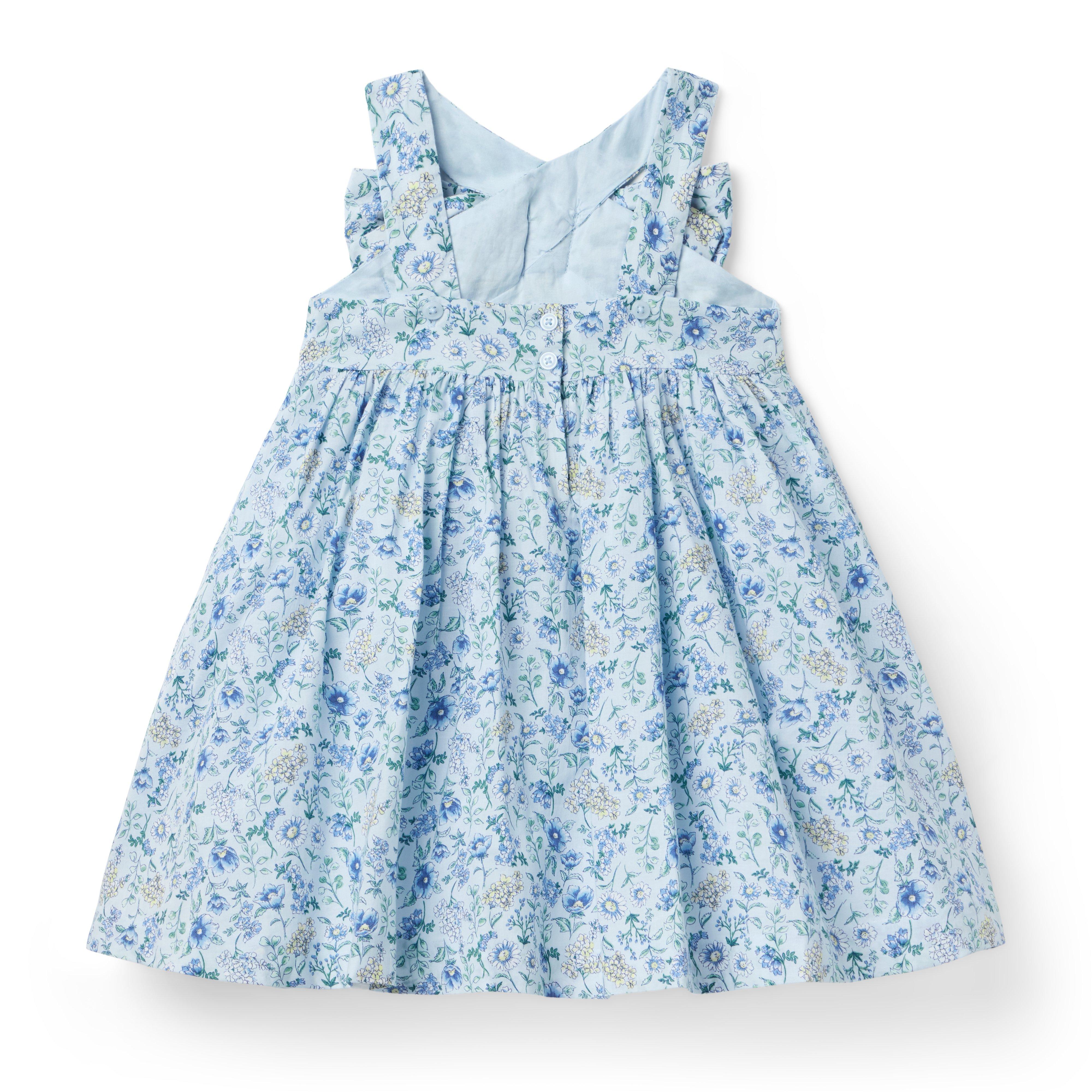 Ditsy Floral Halter Bow Dress image number 2