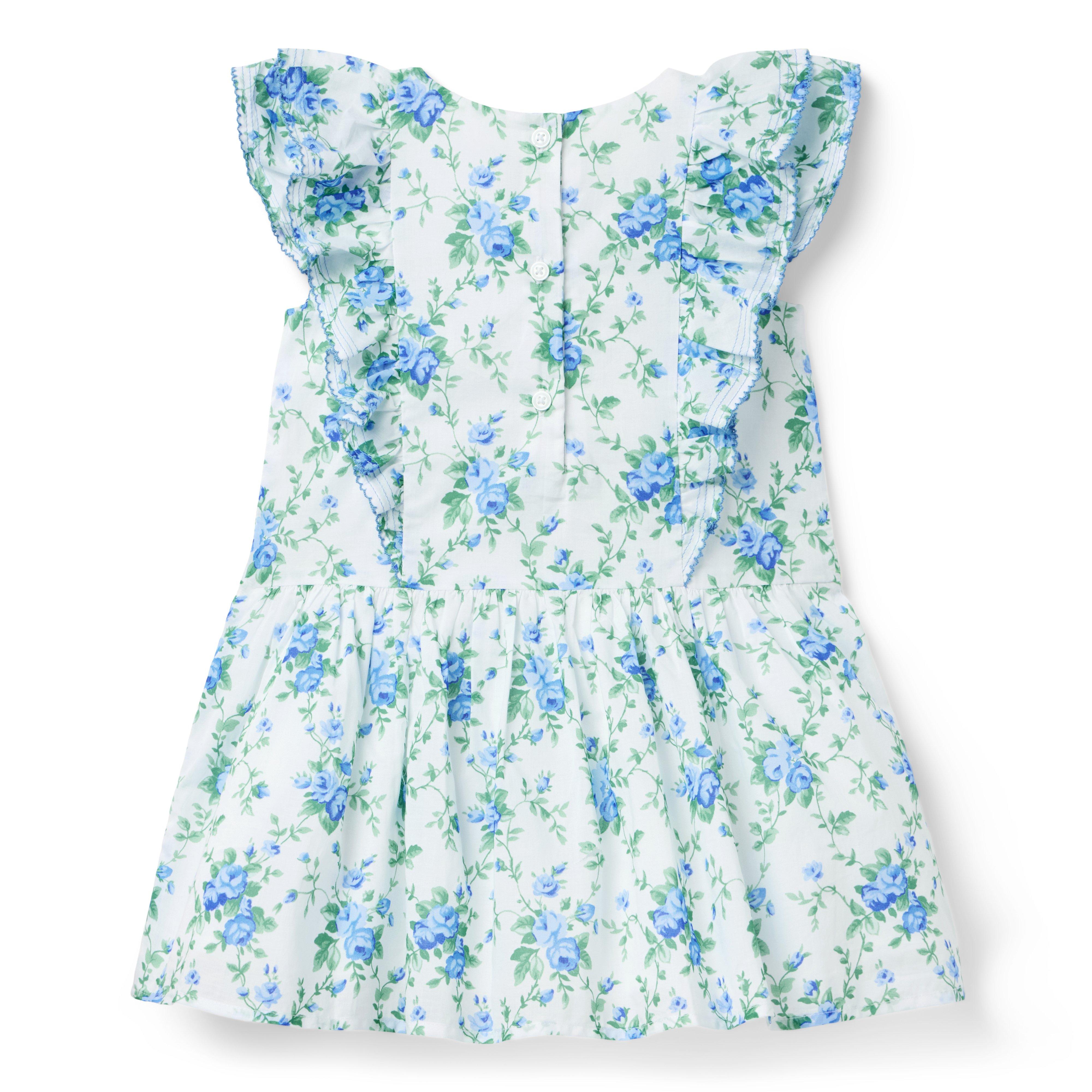Floral Ruffle Dropwaist Dress image number 2